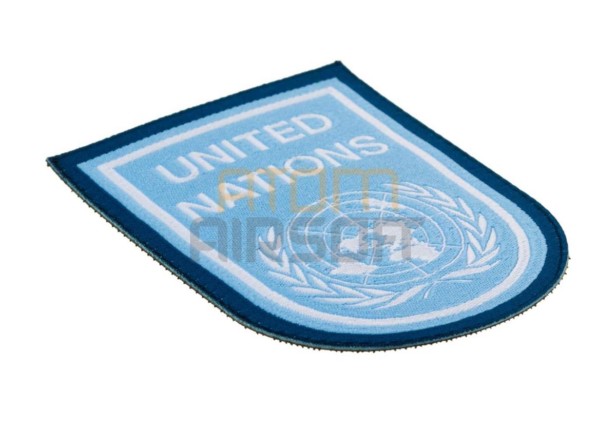"United Nation" PVC velcromerkki