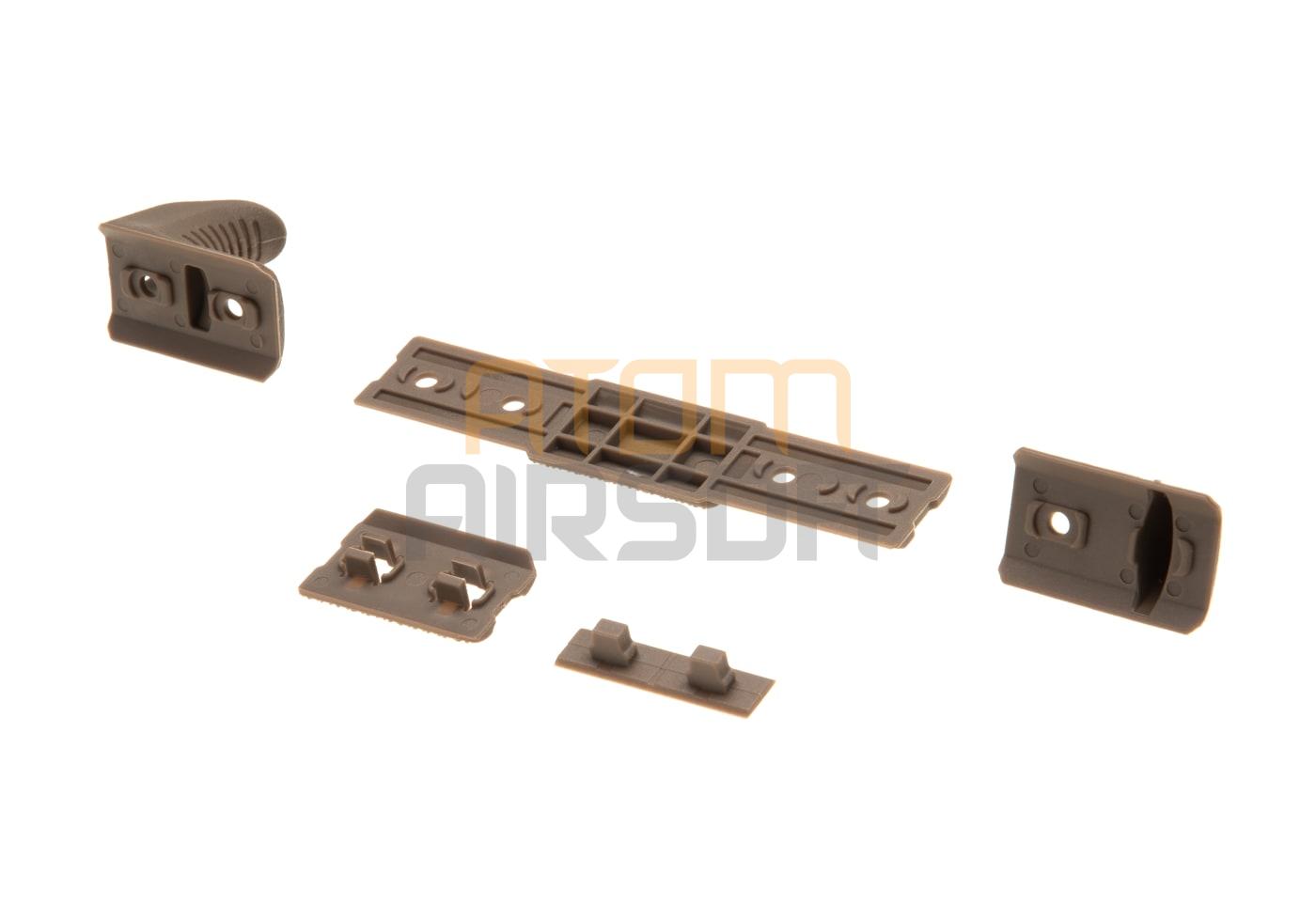 M-LOK & Keymod "Hand Stop Kit", rail panel - dark earth