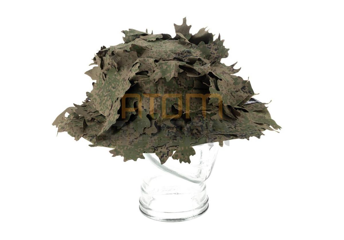Boonie hat, with camouflage leaves - Digital Flora