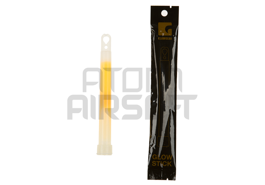 6" glow stick - white