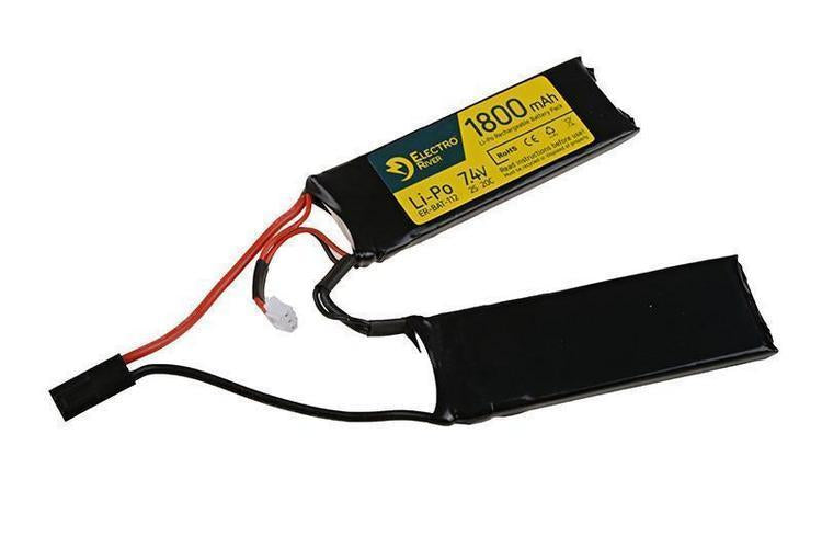 River™ LiPo battery 7.4V 1800mAh 20/40C - 2 pieces