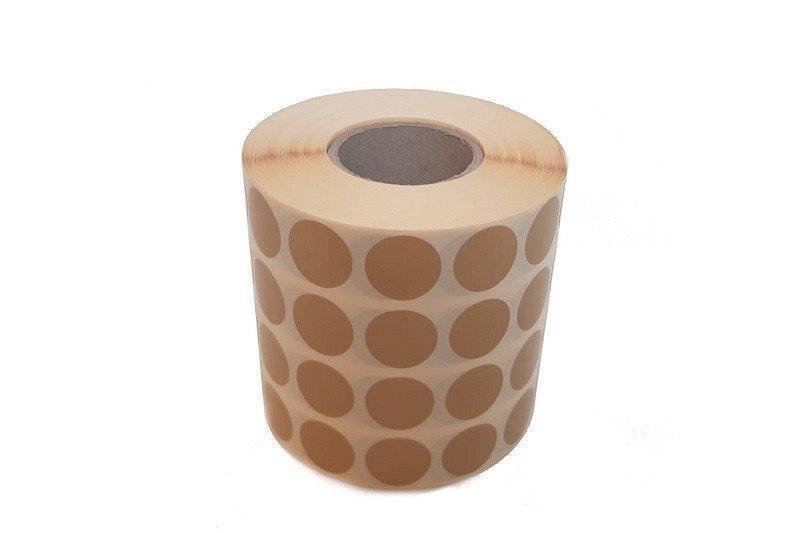 Solutions IPSC 20mm Target Placement Stickers - 8000 pcs - Brown