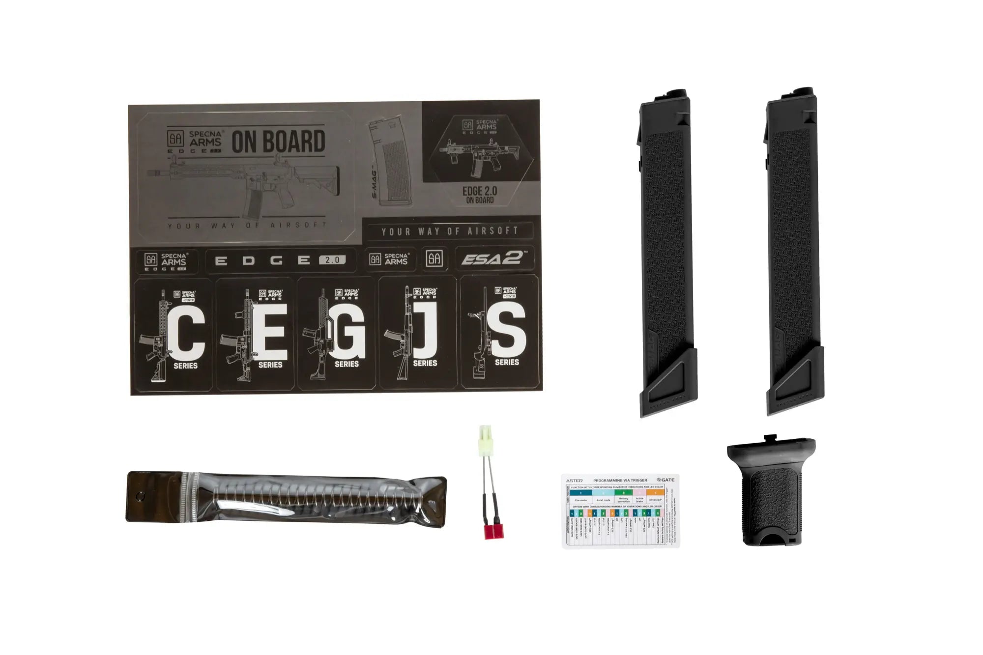 Specna Arms SA-X01 EDGE 2.0 konepistooli - musta