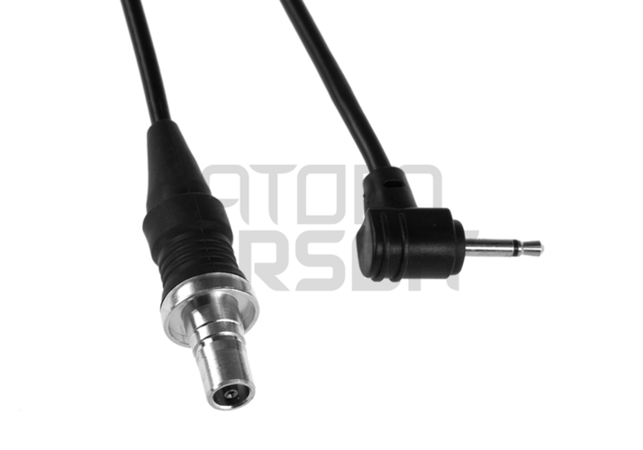 Kaksiosainen etäkytkin (asevalo ja PEQ) - musta