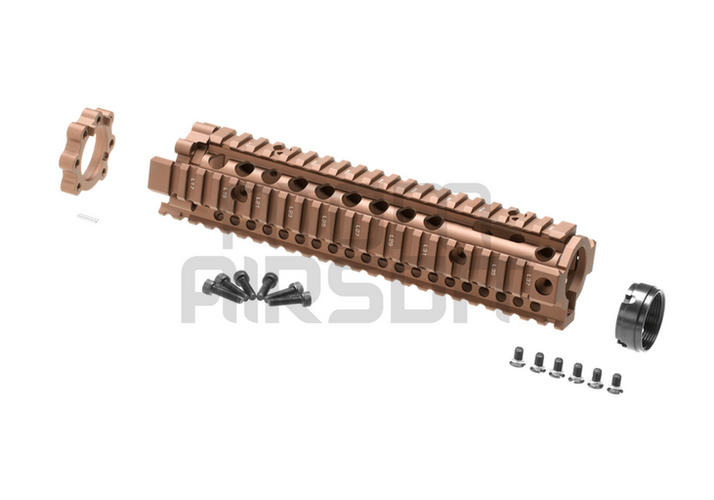 Daniel Defense Licensed AR15 RIS Rail (9.5 inches) - Sand