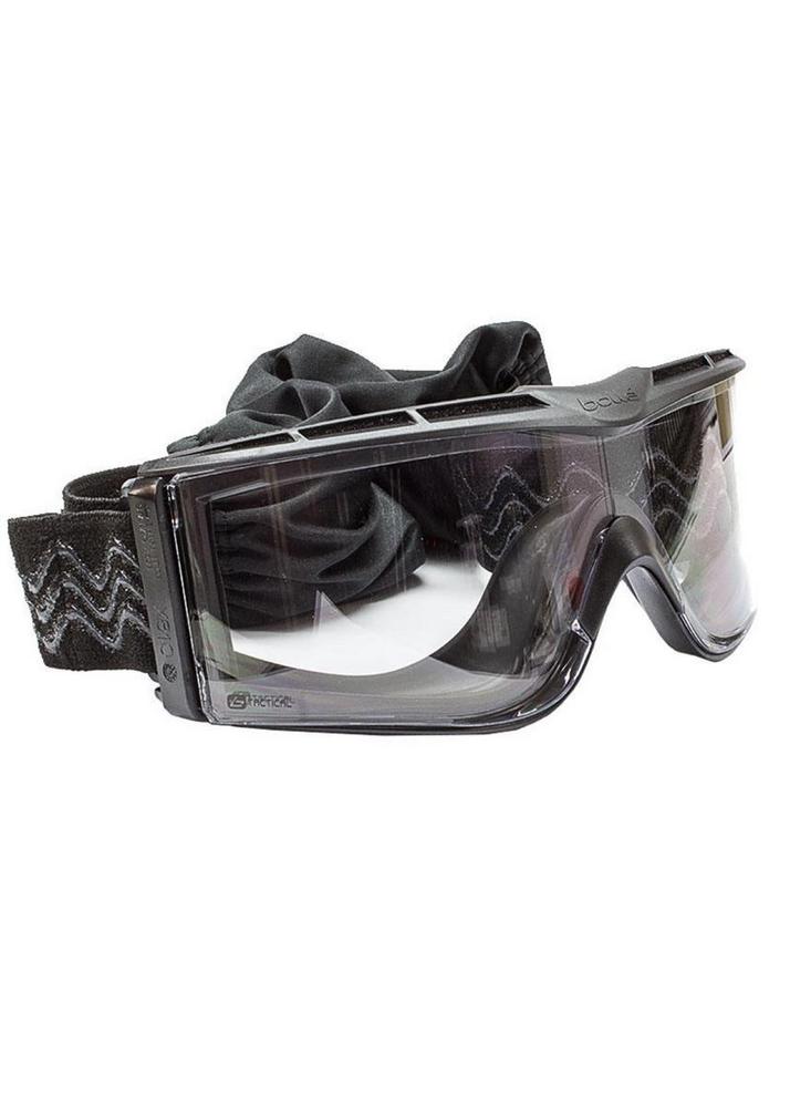 X810 safety glasses with clear lens - black