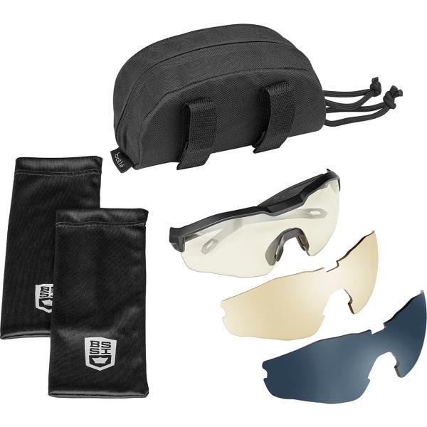 Safety MY6 Kit Ballistic Goggles, 3 Lenses - Clear, Copper, Smoke Grey