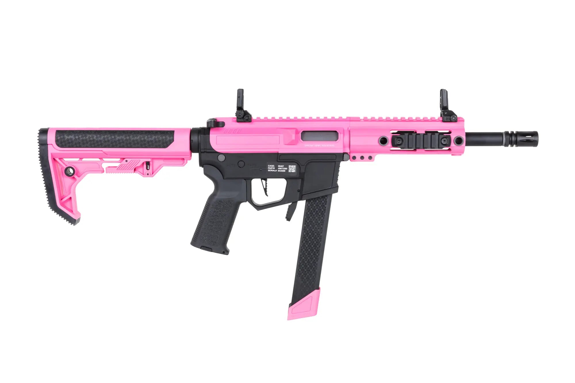 Specna Arms SA-FX01 FLEX™ BLDC™ HAL ETU Gen.2 airsoft Carbine - Pink