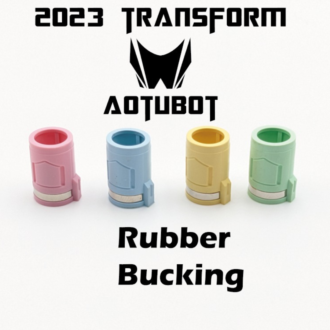 2023 Transformers Autobot hop-up rubber, VSR & GBB, green, 50°