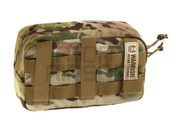 Assault System Medium Horizontal MOLLE Pouch, universal pocket - Multicam
