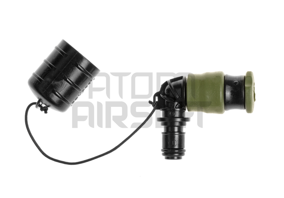 Push-Pull valve, black/olive