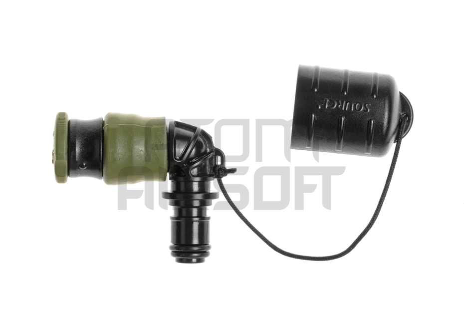 Push-Pull valve, black/olive