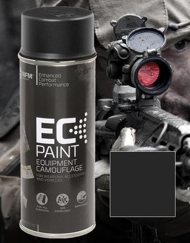 EC Paint camo paint 400ml Black, RAL 9021 - black