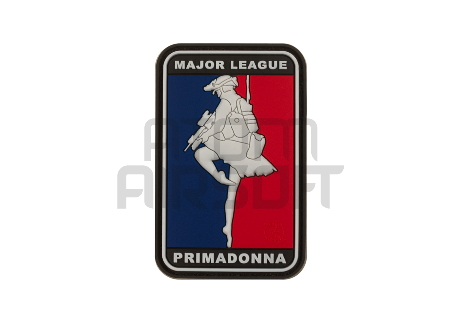 Major League Primadonna Velcro Badge - Colored