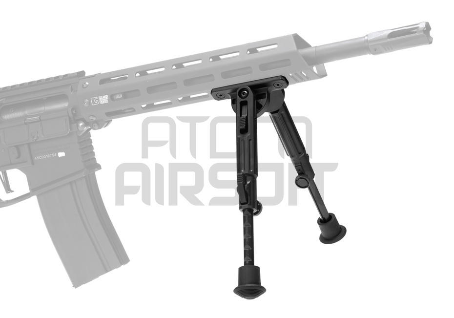 M-LOK Swivel Bipod Short, folding short front legs