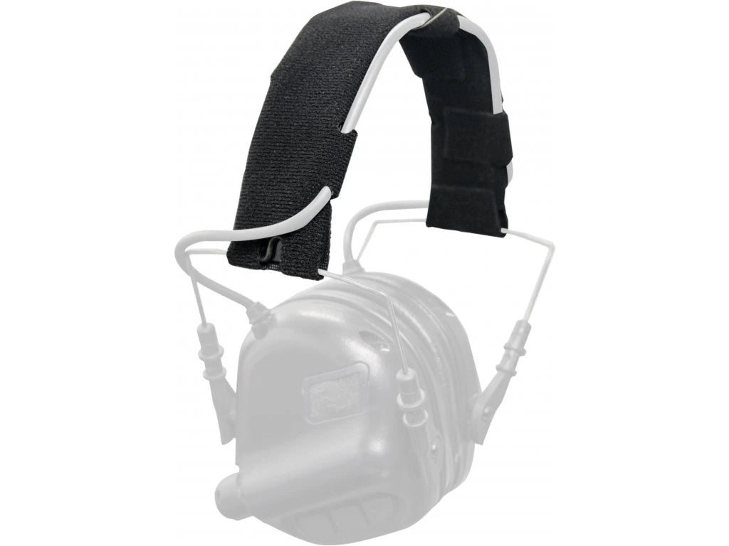 M62 hearing protector velcro cover - black