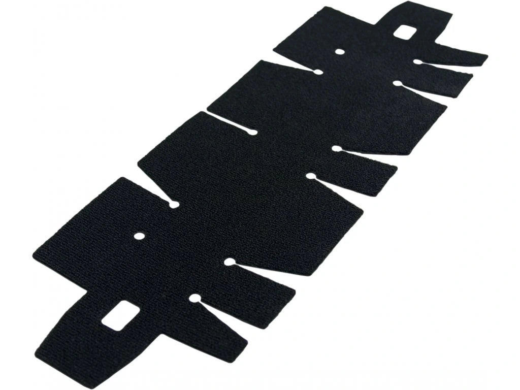 M62 hearing protector velcro cover - black