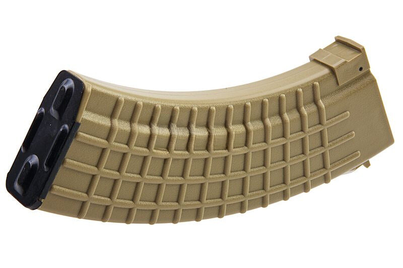 AK47 mid-cap, waffle pattern, 100 pellets - sand