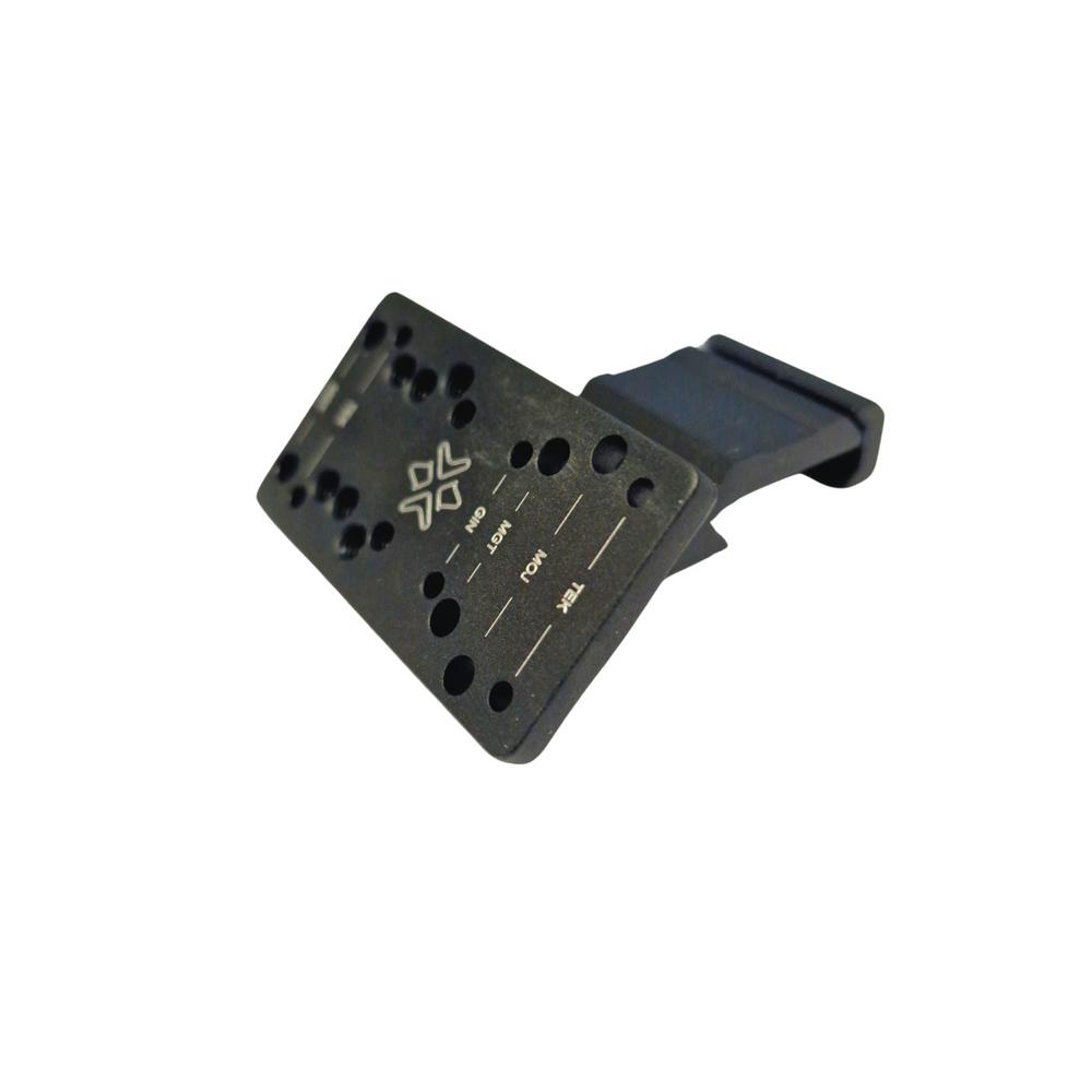 X-ACCU Universal red dot offset picatinny mount, 45° degree sighting leg - TEK/MOJ/MGT
