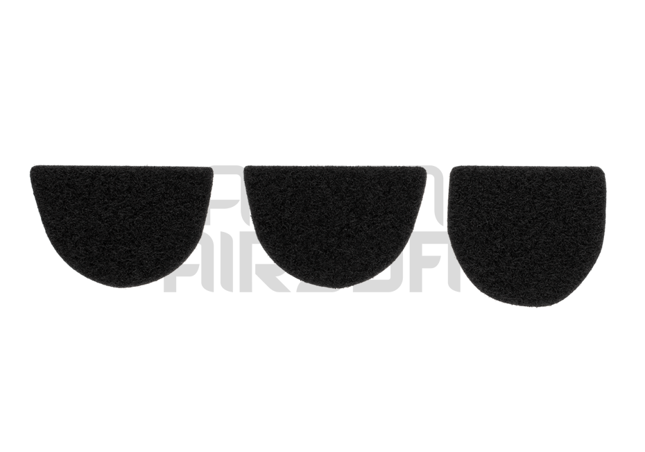 Velcro patches for MSA hearing protectors - black (discontinued product)
