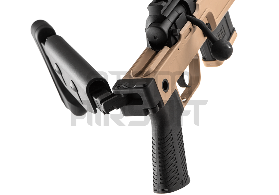 B&T SPR300 Pro pulttilukkoinen tarkkuuskivääri (2,8J) - Tan