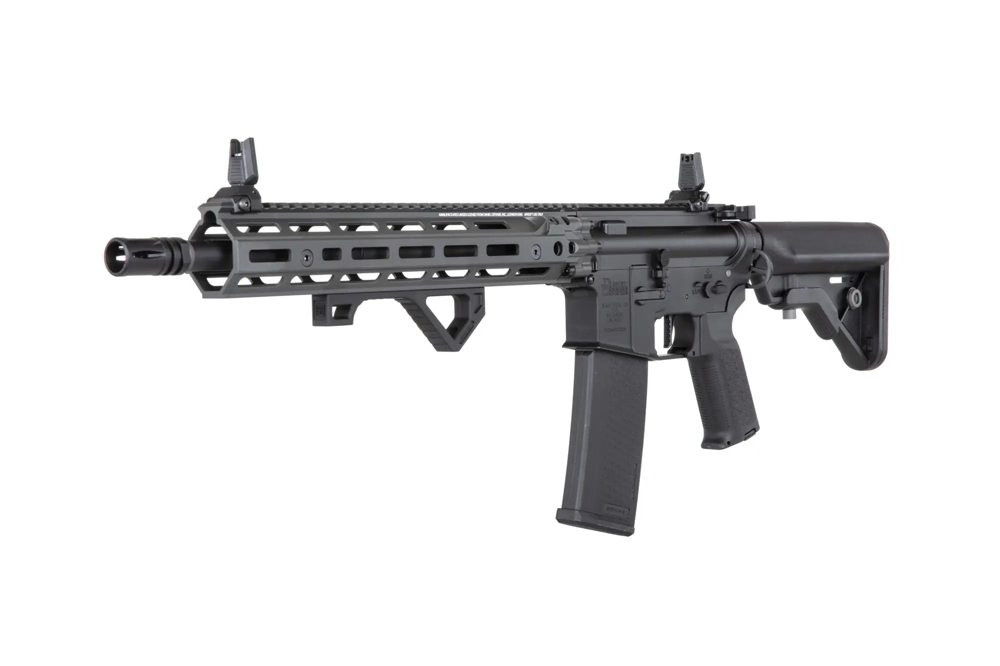 Daniel Defense® SA-E28 RISIII 14.5'' EDGE™ HAL ETU™ sähköase - Chaos Grey