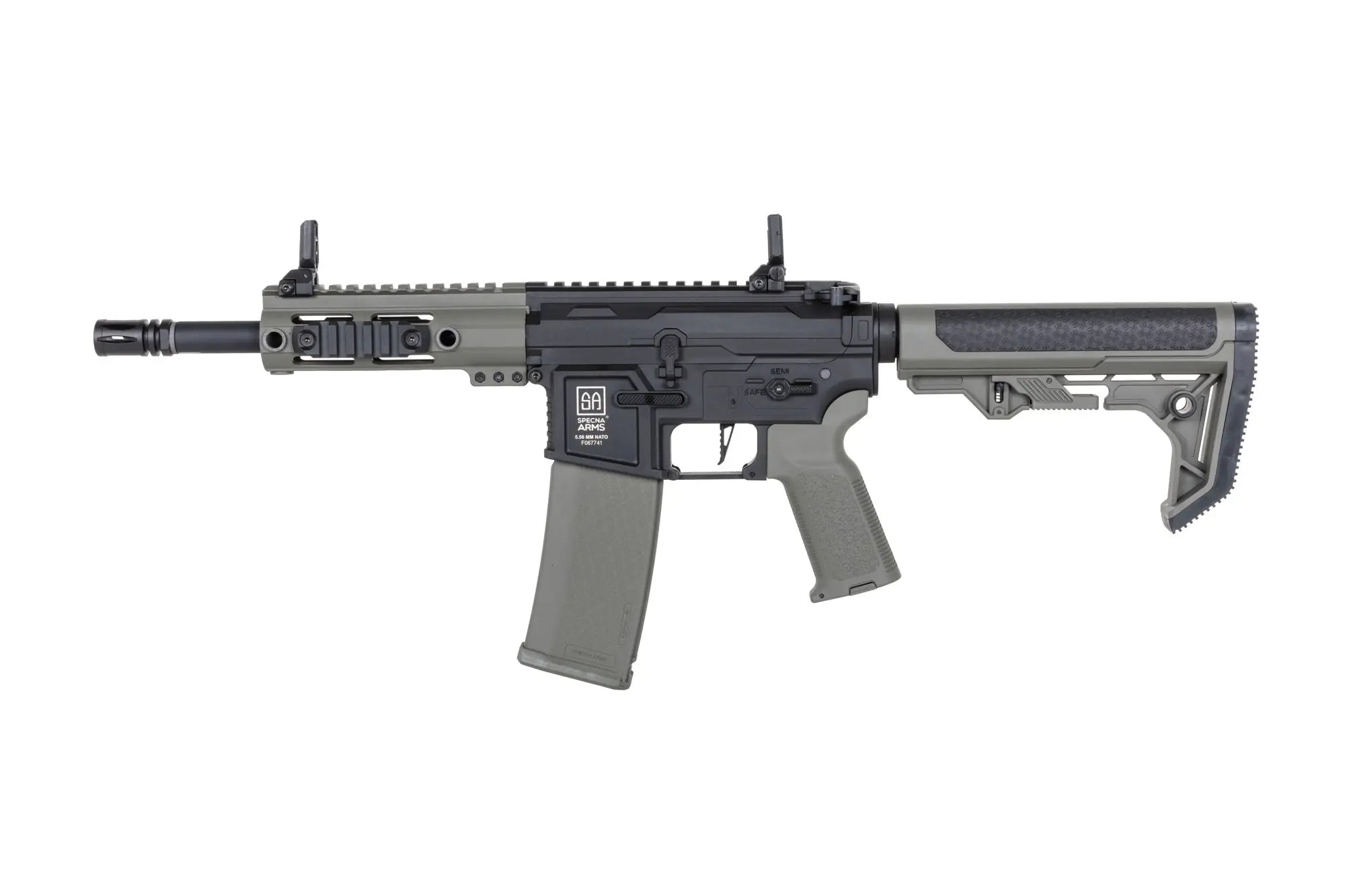 Specna Arms SA-F04-RL FLEX™ BLDC™ HAL ETU™ Gen. 2, light-ops - oliivi