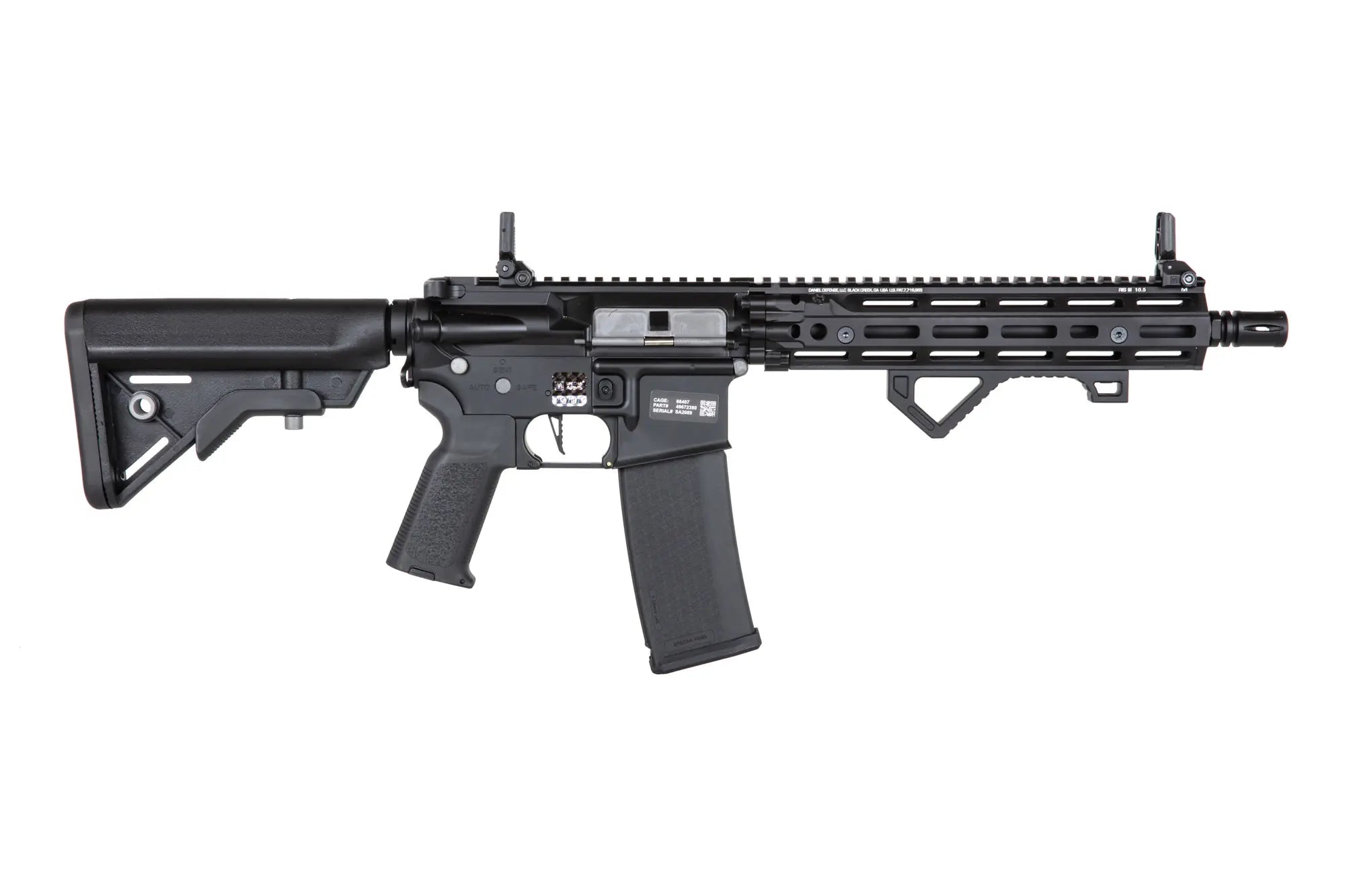 Daniel Defense SA-E27 RISIII 10.5'' EDGE™ HAL ETU™ - Black