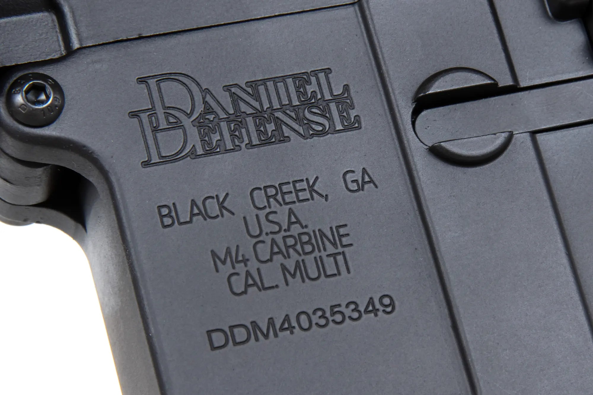 Daniel Defense® RIS III 12.5'' SA-P28 Prime™ HAL ETU harjattomalla moottorilla - Chaos Grey