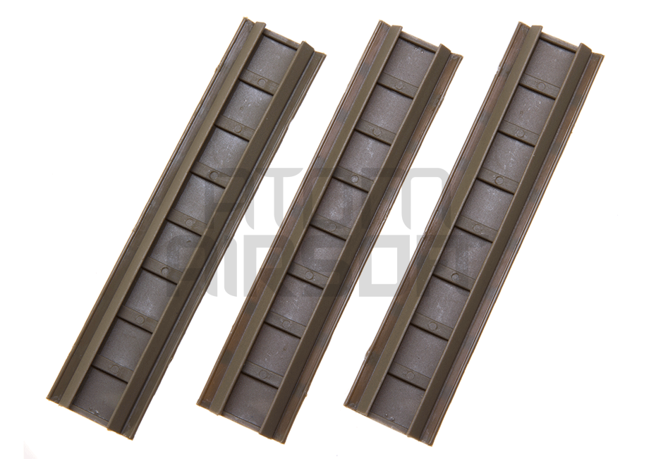 Checkered Rail Armor - Tan