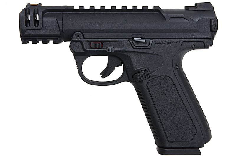 Action Army AAP01C GBB gas pistol, single fire/continuous fire - black