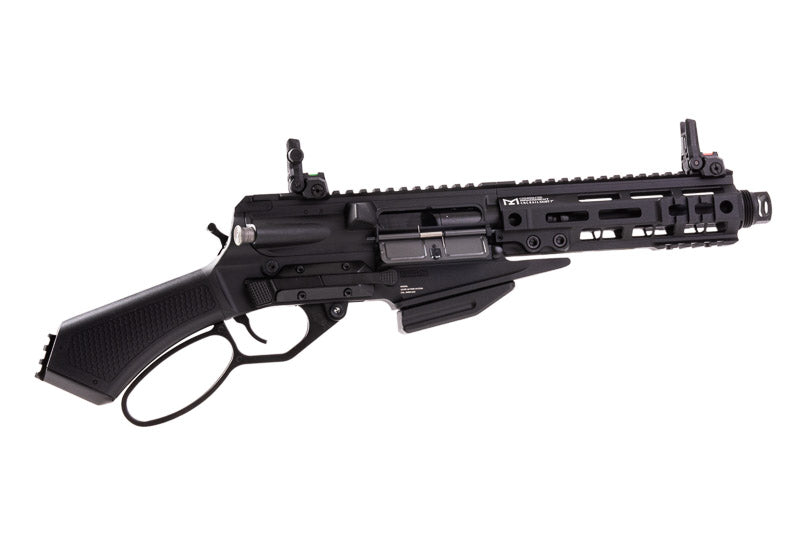 LevAR 7" gas-operated lever-action airsoft rifle