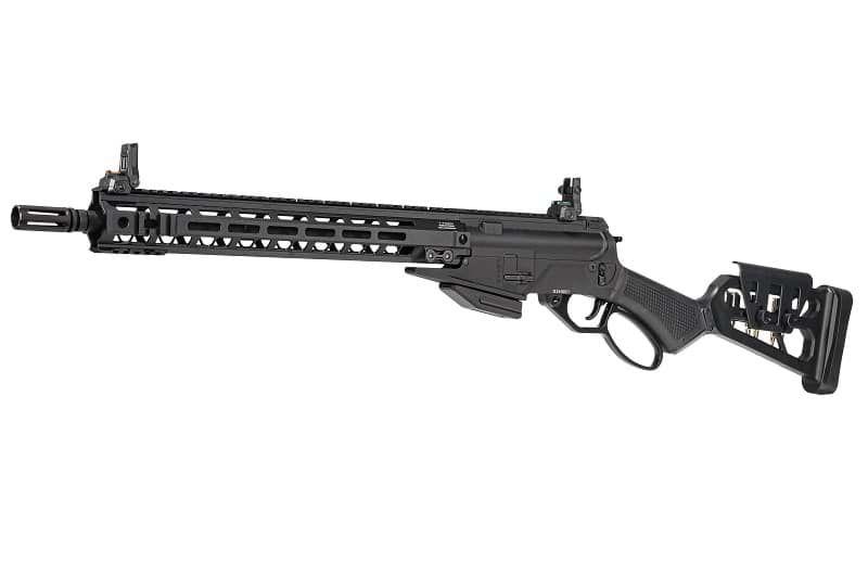 LevAR 15" gas-operated lever-action airsoft rifle