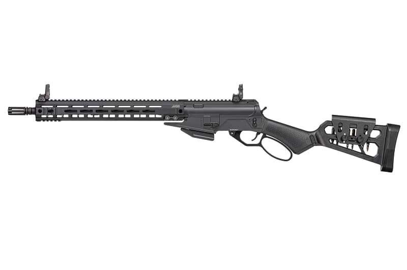 LevAR 15" gas-operated lever-action airsoft rifle