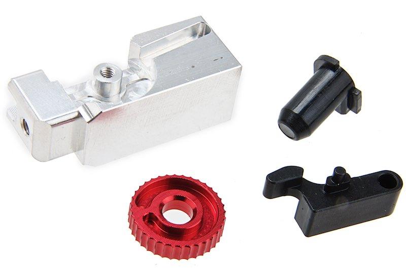 Tokyo Marui MWS GBBR hop-up adjustment frame (CNC 6061T6 aluminum)