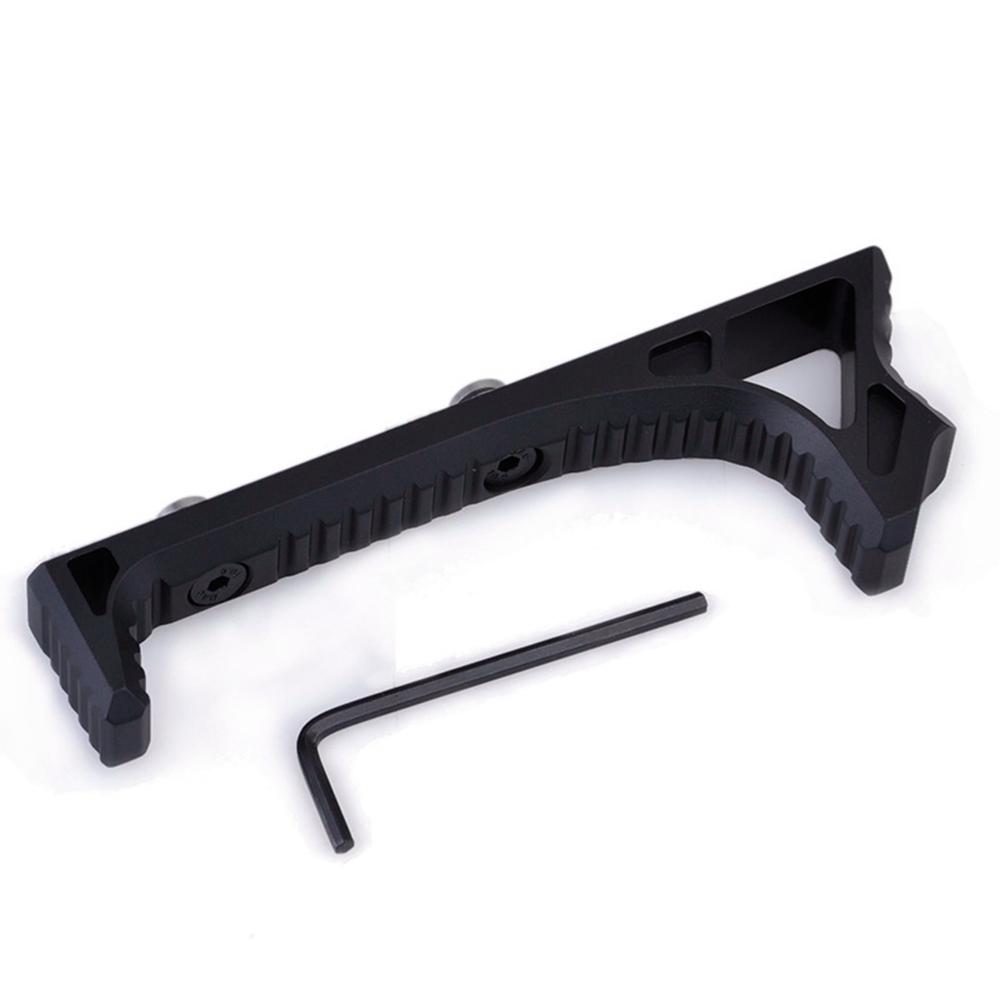 Aluminium KeyMod Link Curved grip - Black