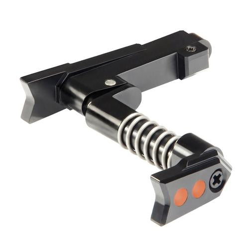 Model CNC aluminum magazine release, type A - black