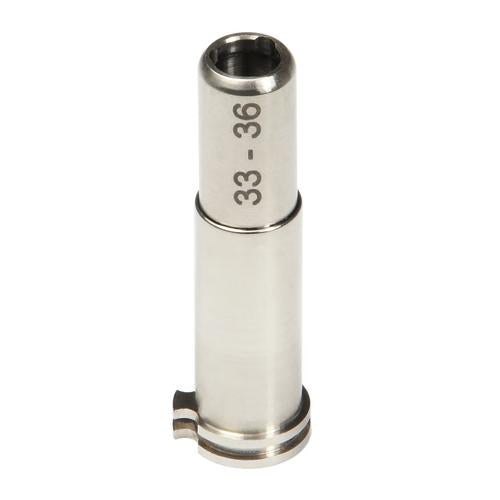 CNC Titanium säädettävä suutin, 33 - 36mm