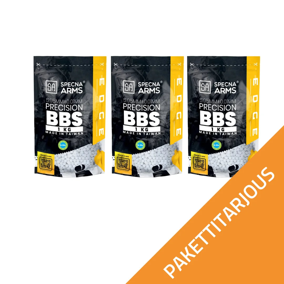 3x EDGE ULTRA biokuula 0,32g - 3125kpl