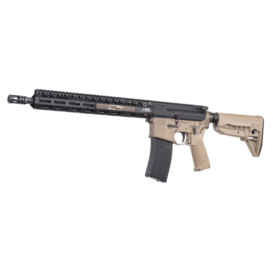 BCM MK2 MCMR 14.5" GBBR gas rifle - half tan