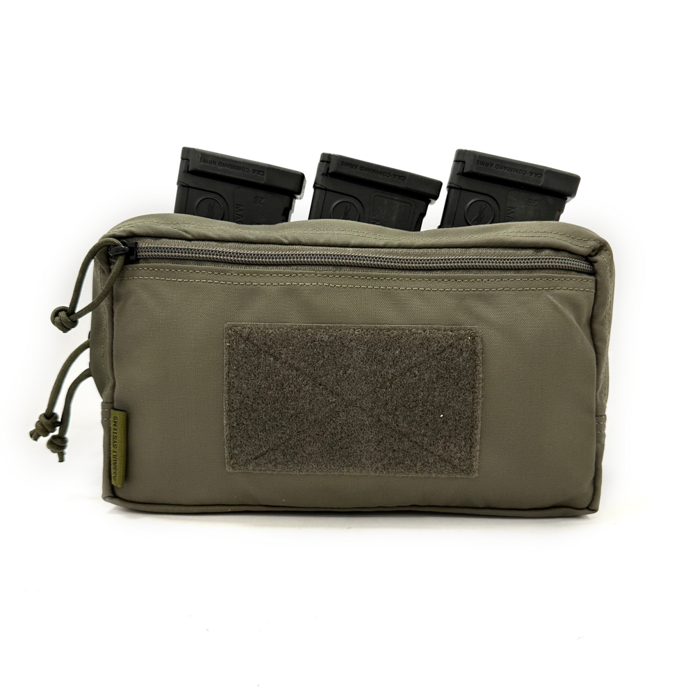 Triple snap mag utility pouch, triple snap mag pouch + general purpose pouch - Ranger Green