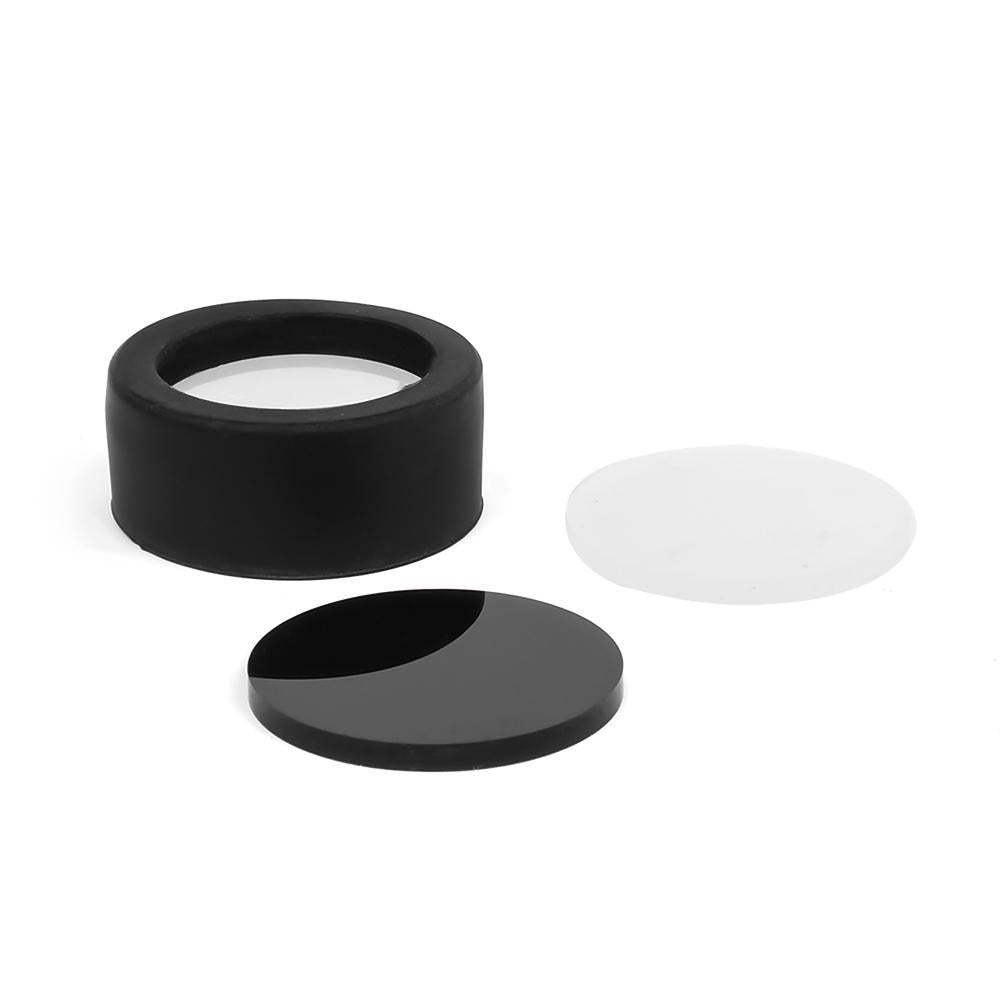 WADSN 28mm valaisimen etulinssin suoja (kirkas, diffuusori ja IR-filtteri)