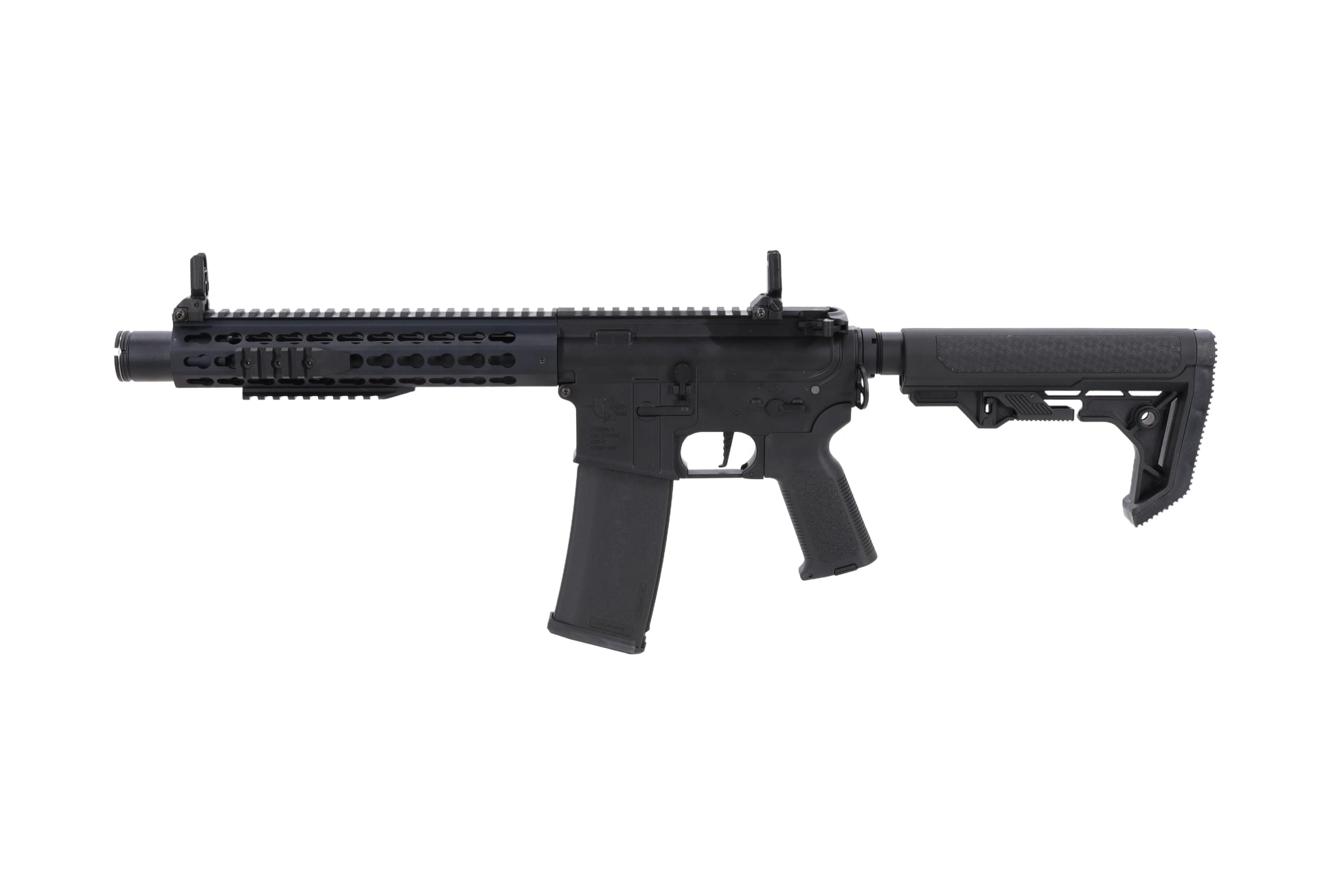 Specna Arms RRA SA-E07 EDGE™ HAL 2 ETU Light Ops Stock Gen. 2 sähköase - Black