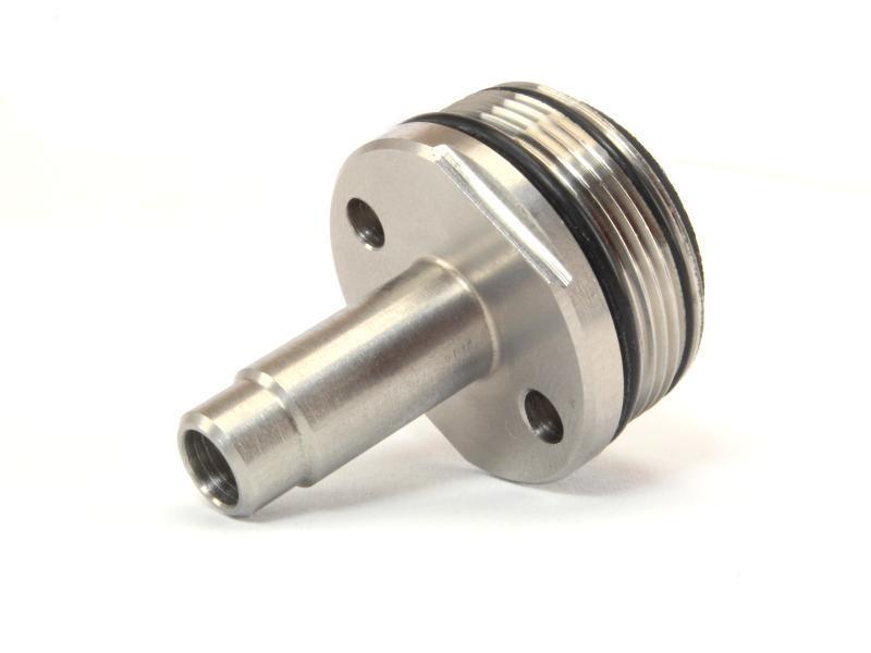 VSR-10 steel cylinder head with straight nozzle