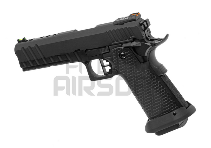 AW Custom HX2003 GBB-pistooli, täysmetallinen – musta