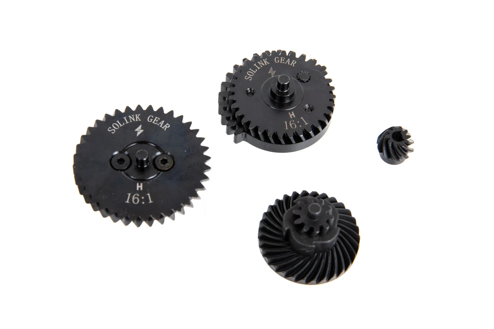 CNC 16:1 helical gear set, gear set V2/V3