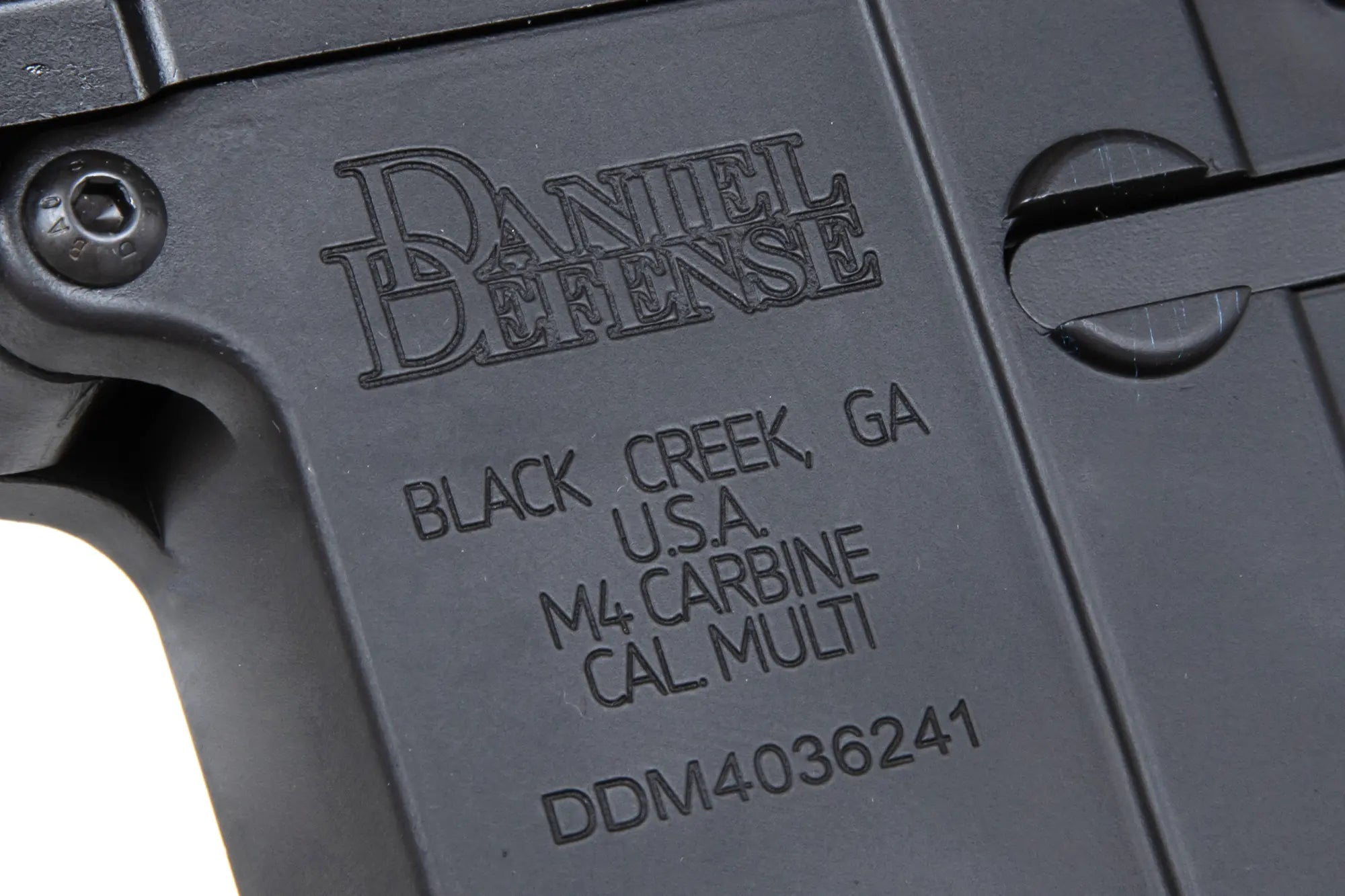 Specna Arms Daniel Defence RIS III 12.5'' SA-P28 Prime Aster II ETU harjattomalla moottorilla - musta