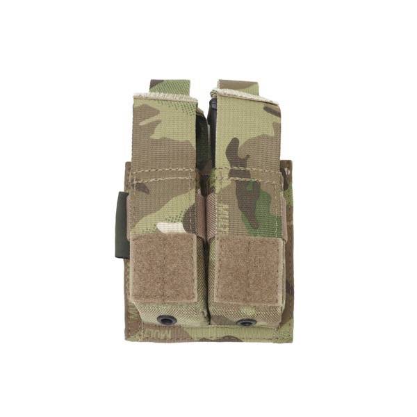 Elite Ops 9mm pistol double magazine pouch - MultiCam