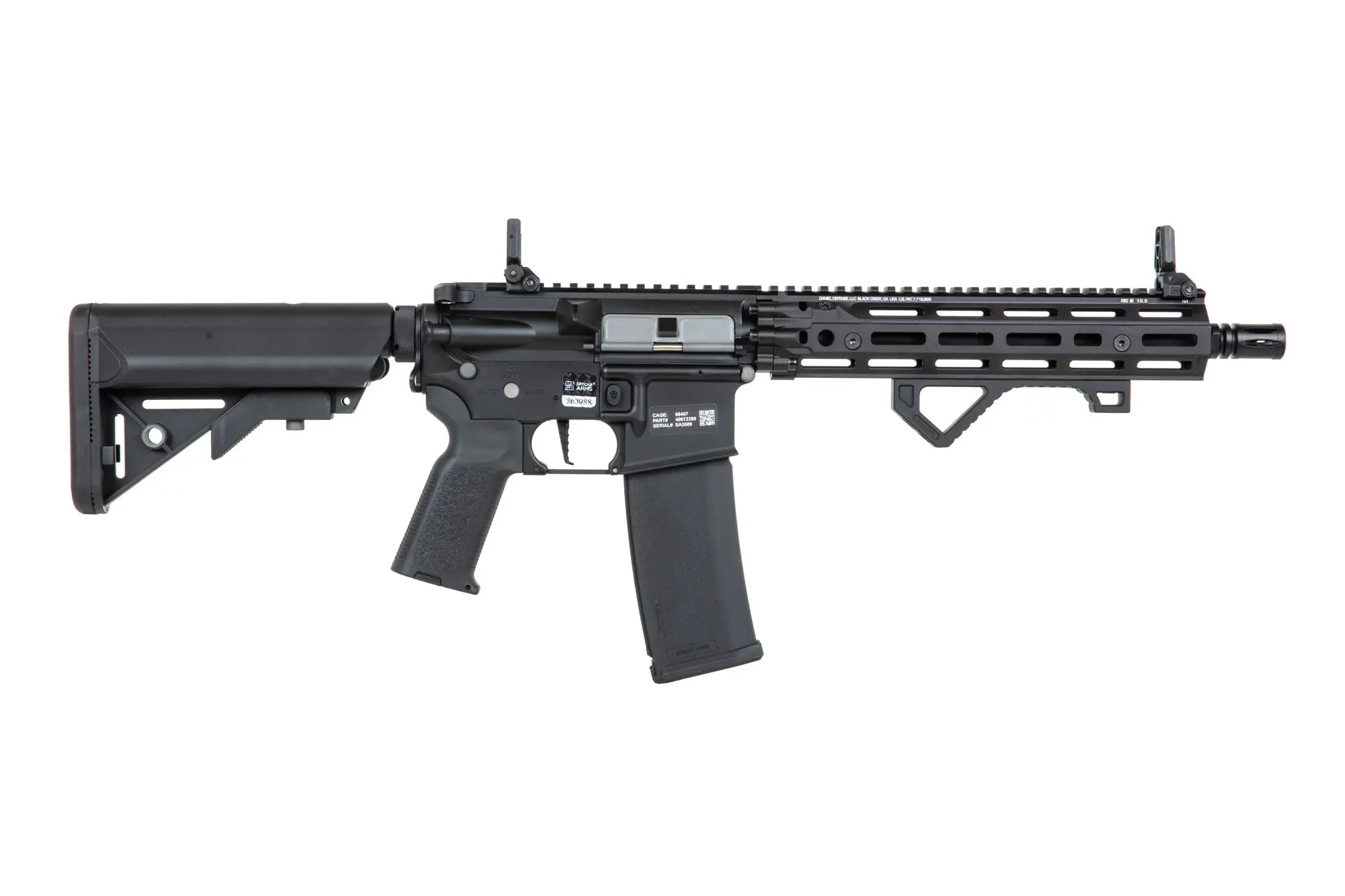 Daniel Defense RIS III 10.5'' SA-P27 Prime™ HAL™ ETU with Brushless Motor - Black