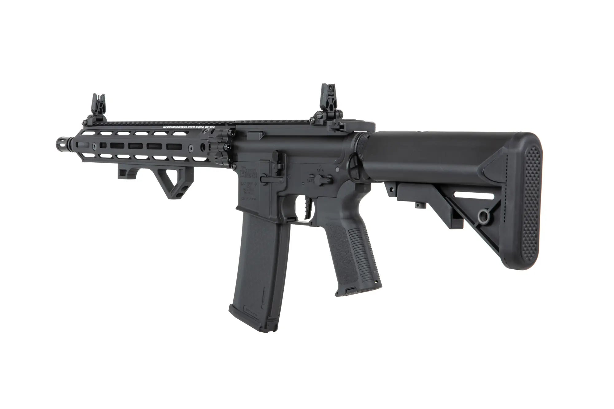 Daniel Defense® RIS III 12.5” SA-P28 Prime™ HAL ETU harjattomalla moottorilla –musta